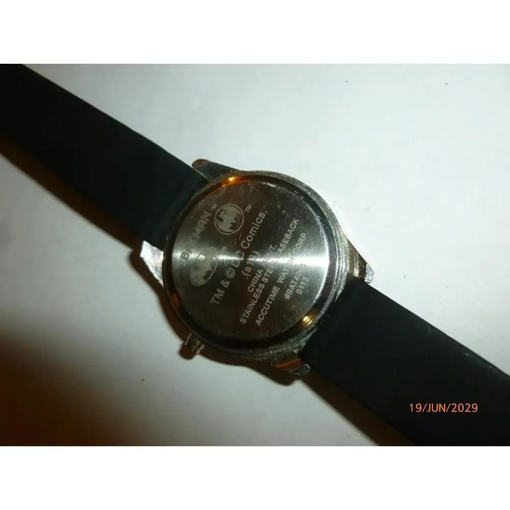 Batman Watch Men's TM DC‎ Accutime Watch s13